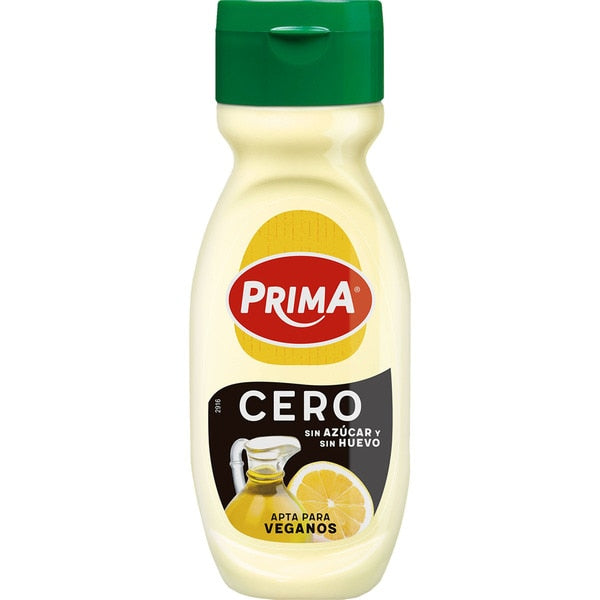 mayonesa cero sin azúcar y sin huevo