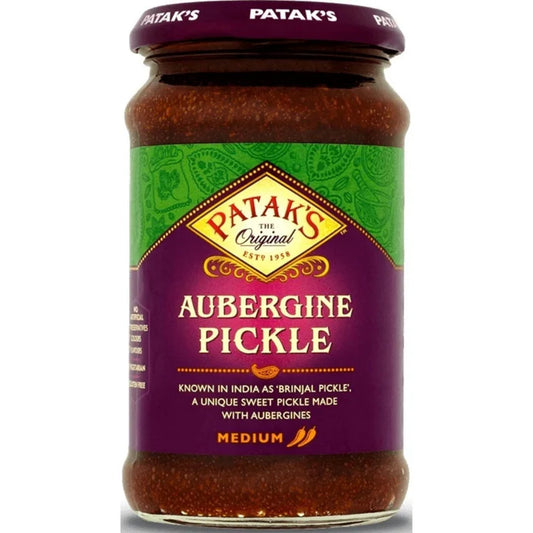 Eggplant pickle (pickled) | Brinjal Pickle 300g "Patak"