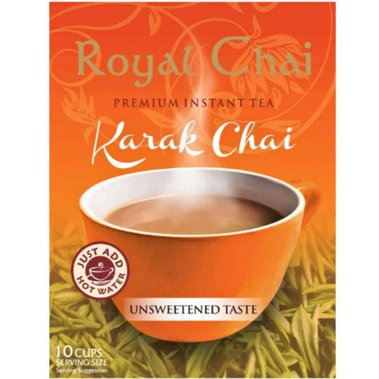 Instant tea "Karak Chai" | Instant Tea Karak Unsweetened Chai 10sachet*180g Royal