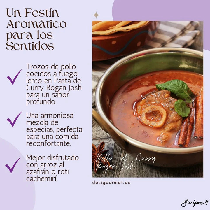 Rogan Josh Curry Paste | Rogan Josh Curry Paste 283g PatakÂ´s